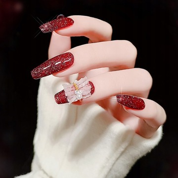 MIZHSE 10ML/7ML Reflective Glitter Gel Nail P