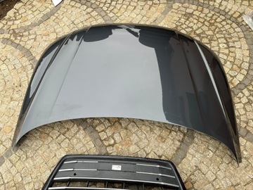 фото thumb №9, Audi q5 sq5 ii 80a капот решітка радіатора бампер балка перед оригінал