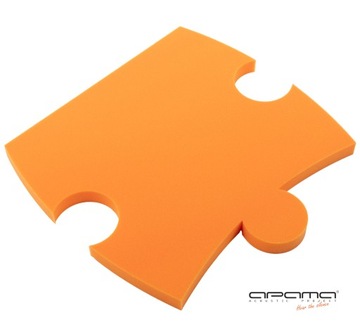 PUZZLE 43,4x45 gr. 3cm akustyczny panel miękki gąbka POKÓJ DZIECIĘCY atesty