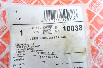 фото thumb №10, Febi bilstein 10038 стрижень / кронштейн, стабілізатор