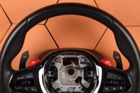 фото thumb №9, Bmw x5m f95 x6m f96 lci xm g09 кермо м-пакет з підігрівом пелюстки вібрація