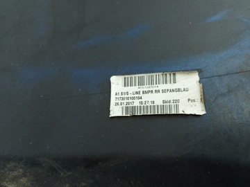 фото thumb №12, Audi a1 8x s1 бампер зад задний рестайлинг 17r.