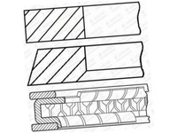 фото thumb №2, Кільця поршневі renault thalia ii 1.1 i 1.1 twingo i 1.1 ii 1.1