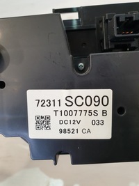 фото thumb №9, Панель повітропровід кондиціонера 72311sc090 subaru impreza iii gh 09r