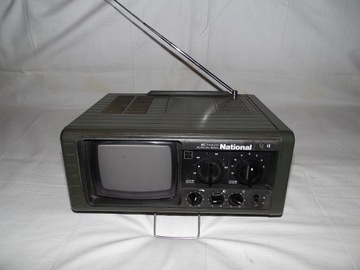Мини-телевизор Camping National TR 525 ES Retro Vintage, 1977, Япония, винтаж