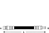 фото thumb №1, Lpr шланг тормозной p peugeot 306 93- lpr