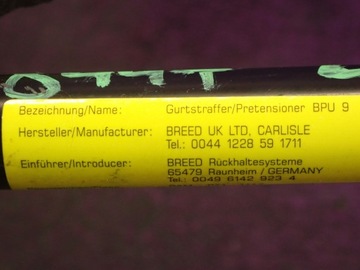 фото thumb №8, Opel signum hb 5d 03-05 натяжитель ремня левый 13127947f 4 pin