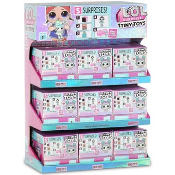 LOL SURPRISE! TINY TOYS SERIA 1 MGA MINI LALKA LALECZKA + AKCESORIA
