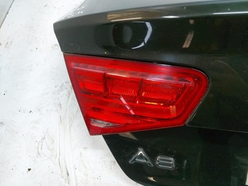 фото thumb №5, Audi a8 d4 4h 2012 крышка багажника зад комплектная лампы чёрная ly8x
