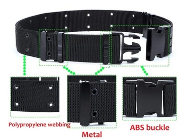 PAS PASEK TAKTYCZNY SPODNI KLAMRA MOLLE EDC DTB