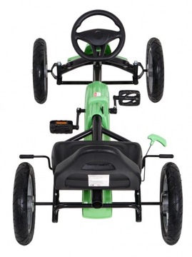 GOKART с педалями STAR, надувными колесами, РЕГУЛИРОВКОЙ СИДЕНЬЯ, тормозом