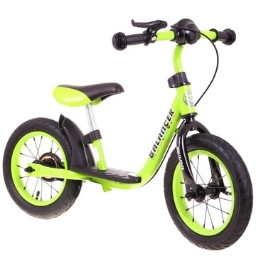 SporTrike Balancer Balancer Green Первый велосипед для обучения вождению.