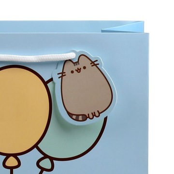 СУМКА PUSHEEN для подарков, сувениров с открыткой 33х26х12см СРЕДНЯЯ