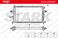 Купить Радиатор воды stark skrd-0120467 к opel astra g cc t98 zafira a t98, фото thumb