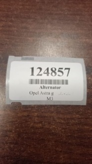 Opel astra g 1.7 d генератор 8971891123 Зі Шроту, фото thumb
