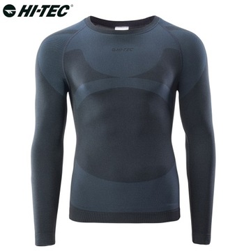 ТЕРМОАКТИВНОЕ БЕЛЬЕ МУЖСКАЯ ТЕРМОФУТБОЛКА HI-TEC RONIN TOP TOP XL