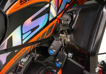 MINI QUAD SPALINOWY 50cc DLA DZIECI ASIX M10 JAKOŚĆ ROZRUSZNIK ELEKTRYCZNY