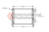 Купить Van wezel радиатор воды renault twingo 1 1.2 c06, фото thumb