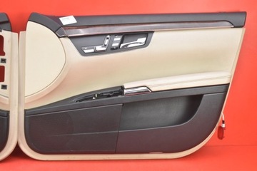 фото thumb №4, Боковина обшивки дверь кожаные eu mercedes s-klasa w221 05-09