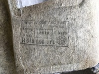 фото thumb №10, Шумоизоляция пол войлок мат vw new beetle задняя