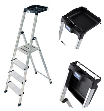 Лестница KRAUSE SECURY MultiGrip 1x4 2,85м 126528