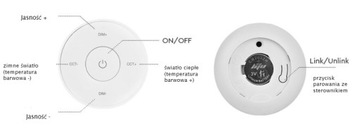 MiLight Miboxer K2B Настенный пульт моно+CCT ЧЕРНЫЙ