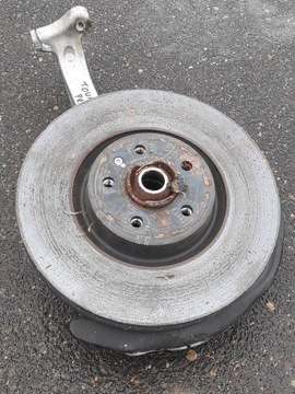 фото thumb №6, Поворотный кулак ступица правая правый перед передняя volkswag touareg iii 4m0407242j