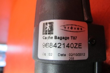 фото thumb №9, Peugeot 5008 i 1 0u 0e ролета багажника зад задня 96842140ze