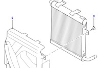 фото thumb №8, Jaguar f-pace x761 правая дополнительная радиатор nowa оригинальная t4a37970