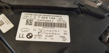 фото thumb №9, Лампа передня права bmw 7 f01 f02 рестайлінг lci ксенон поворотний 7424134