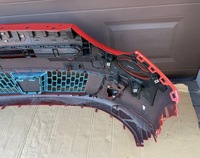 фото thumb №12, Fiat 600 2023- бампер перед передній помаранчевий sole