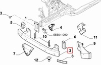 фото thumb №11, Балка усилитель бампера alfa romeo stelvio europa