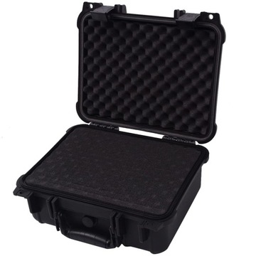 VidaXL Защитный чемодан черный, 40,6 x 33 x 17,4 см