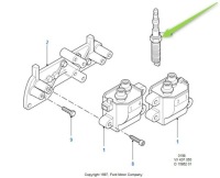 фото thumb №5, Свічка запалювання ford оригінальний номер 1086019 galaxy, transit