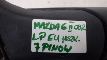 фото thumb №12, Дзеркало ліві 7 pin європа mazda6 mazda 6 ii gh 022683 022684