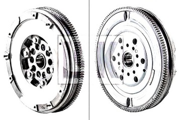 фото thumb №2, Колесо двомасовий opel astra vectra 2,0 dti 16v 99- l