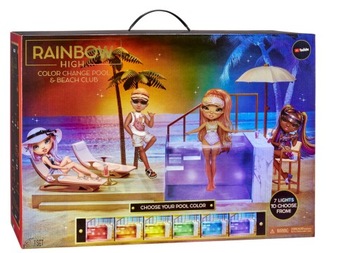 Бассейн и пляжный клуб Rainbow High Color Change
