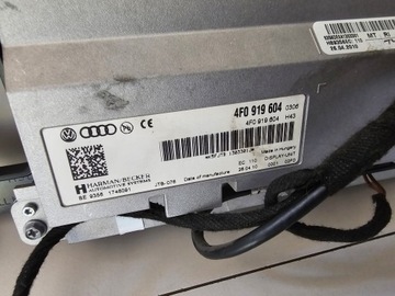фото thumb №11, Радіо навігація зчитувач mmi дисплей audi q7 4l 4l0035666a 4f0919604