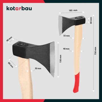 SIEKIERA KUTA 1,5 KG DO ŁUPANIA SIKIERA TOPOREK