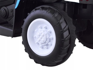 Аккумуляторный трактор New Holland с прицепом, 2 лицензии на двигатели 12 В