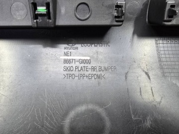 фото thumb №8, Спойлер накладка дифузор бампера заднього do hyundai ioniq 5 v 21- зад