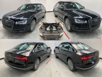 Audi a8, a8 fl балка бампера задний  4h0807309c 4h0807309d 4h0 807 309 c усилитель с Разборки, фото thumb