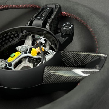 фото thumb №7, Porsche 911 992 macan panamera cayenne кермо карбон race-tex 36cm