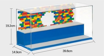 СИНИЙ ЧЕХОЛ ДЛЯ МИНИФИГУРЫ LEGO 4070 DISPLAY XL — СИНИЙ