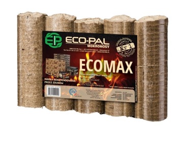 Брикет Каминный топливный ECOMAX 6кг ECO-PAL
