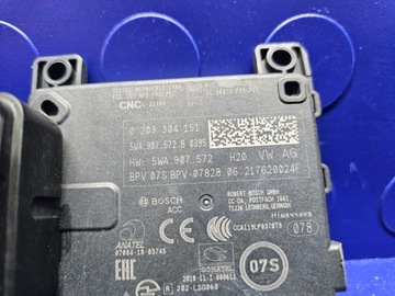 фото thumb №8, Vw skoda audi a3 8y датчик радар дистронік датчик 5wa907572b