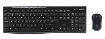 Klawiatura membranowa Logitech K270 czarna