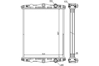 фото thumb №2, Радиаторов двигателя daf lf 45 lf 55 ce136c-gr184s1