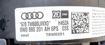 фото thumb №11, Audi s5 a5 f5 8w 3.0 tfsi sportback консоль панель роздавальна usa 2018-