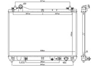 фото thumb №2, Радиаторов двигателя воды suzuki grand vitara ii 1.6 2.7 3.2 04.05-02.15